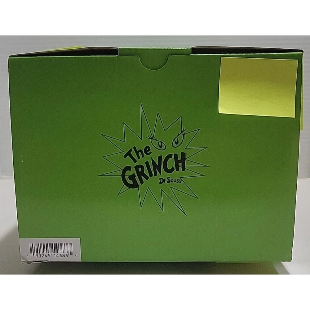 Dr Seuss 65th Anniv The Grinch w Tiny Christmas Tree 5.5' Gemmy‎